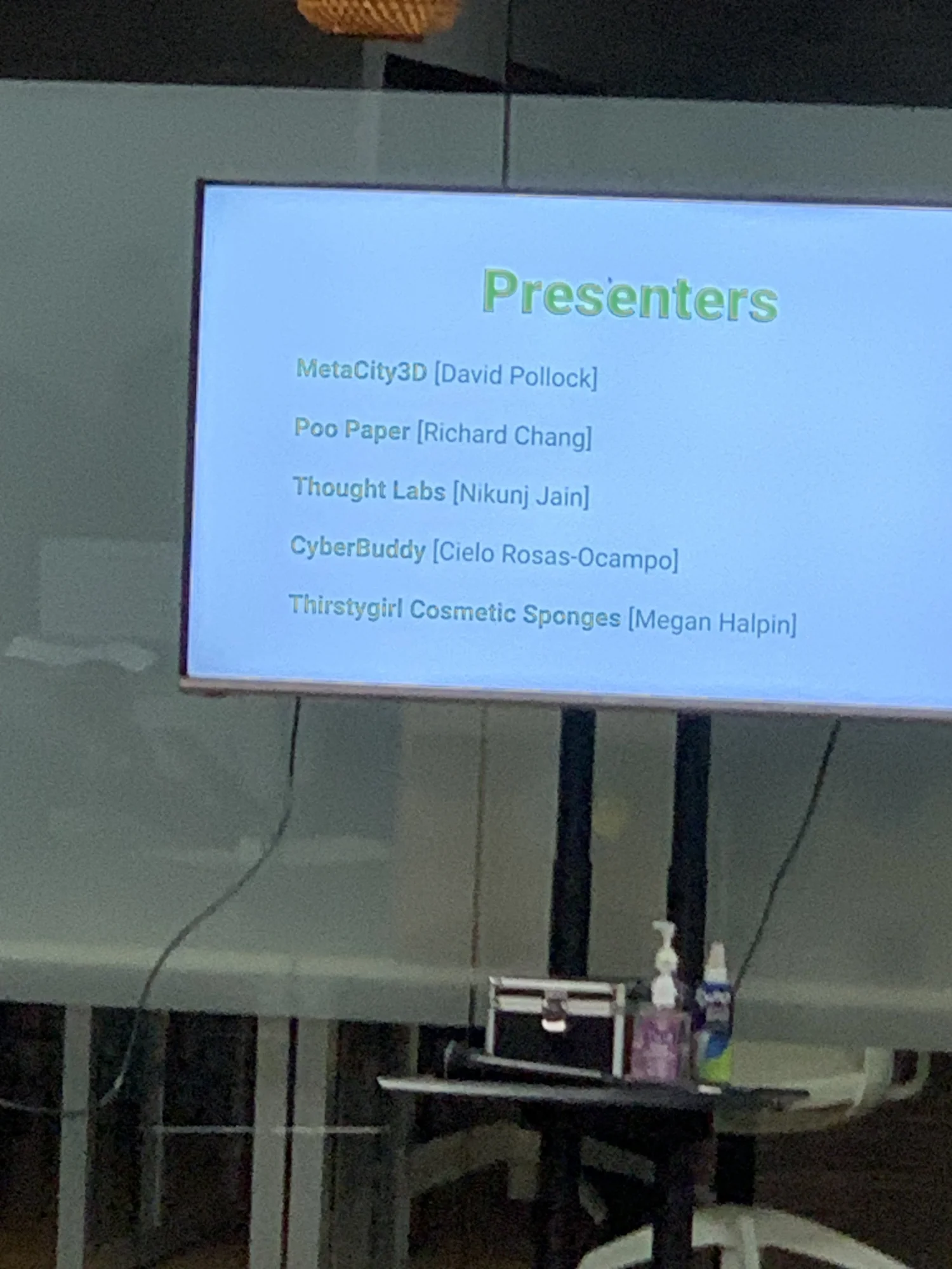 Cielo presenting CyberBuddy at Bamboo Detroit